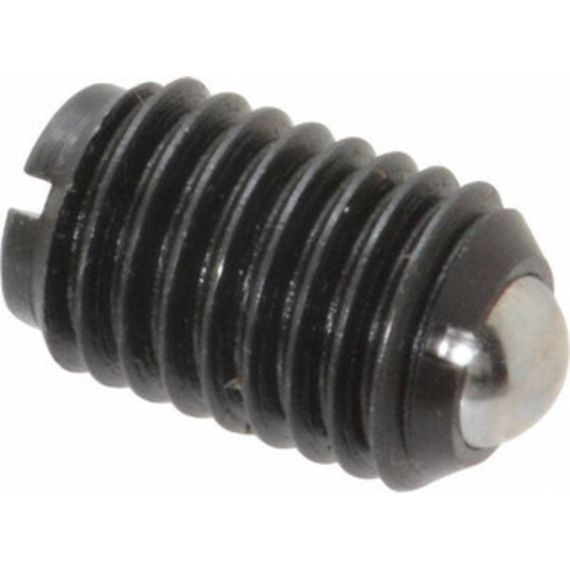 Gibraltar 5/8-11, 0.375 Ball Diam, 63/64 Body Length, 0.096 Max Ball Reach, Threaded Ball Plunger Steel Body, Steel Ball, 9 Lb Initial End Force, 18 Lb Final End Force, Locking Element 10021 – 65220170