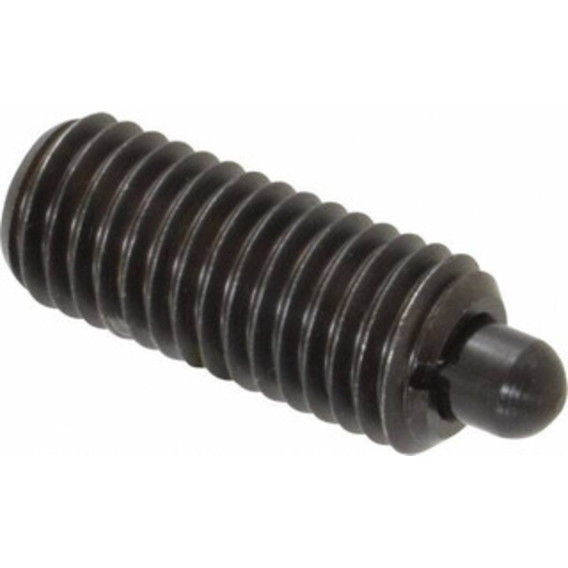 Gibraltar 5/8-11, 1-1/2 Thread Length, 5/16 Plunger Projection, Steel Threaded Spring Plunger 0.31 Max Plunger Diam, 1-1/2 Plunger Length, 3.5 Lb Init End Force, 10.5 Lb Final End Force SW10-10A-PT-G – 75468660