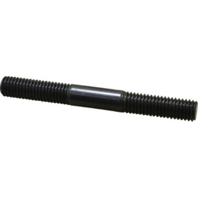 Jergens, Inc. 1/2-13 4-1/2 OAL Equal Double Threaded Stud Alloy Steel, Black Oxide Finish, 1-1/2 Equal Thread Length 38326 – 82423450