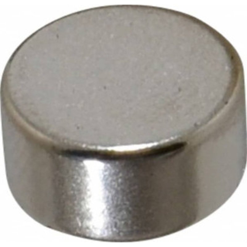 Mag-Mate 3/8 Diam x 3/16 High Neodymium Rare Earth Magnet 4.5 Lb Max Capacity, 200F Max, Nickel Plated NE3718NP35 – 71551840