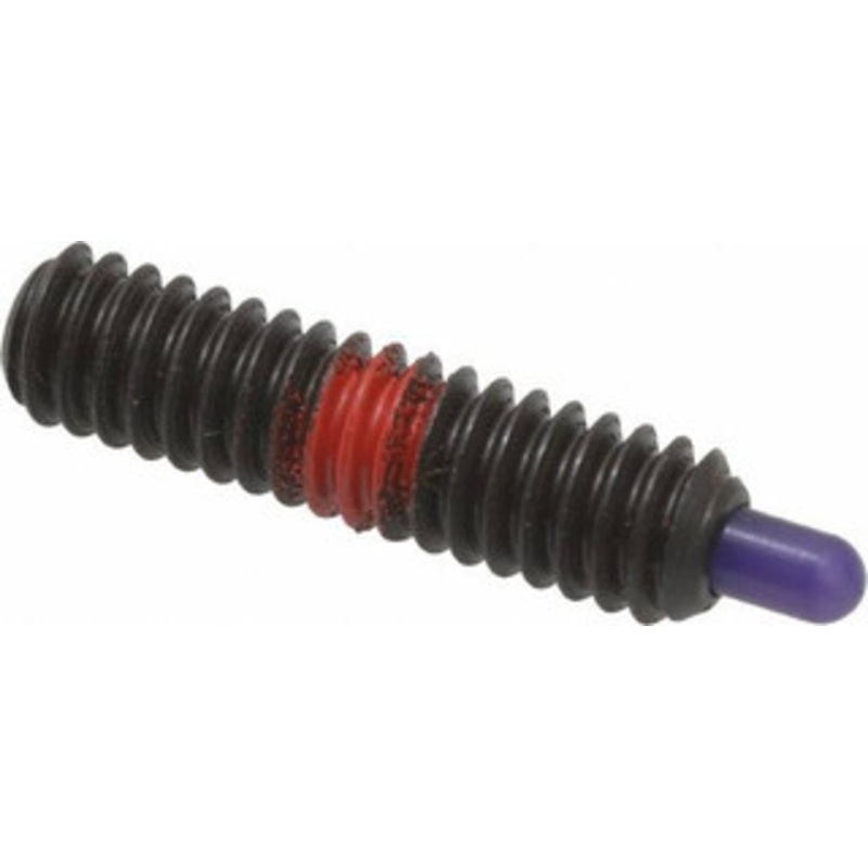 Gibraltar 1/4-20, 1 Thread Length, 3/16 Plunger Projection, Steel Threaded Spring Plunger 0.118 Max Plunger Diam, 1 Plunger Length, 3 Lb Init End Force, 13 Lb Final End Force, 5/64 Hex 57088G – 02470219