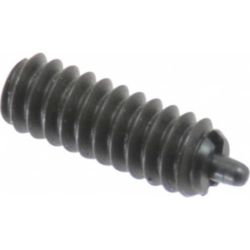 Gibraltar 6-32, 3/8 Thread Length, 1/16 Plunger Projection, Steel Threaded Spring Plunger 0.045 Max Plunger Diam, 3/8 Plunger Length, 1 Lb Init End Force, 1.6 Lb Final End Force SW10-1X-G – 75468280