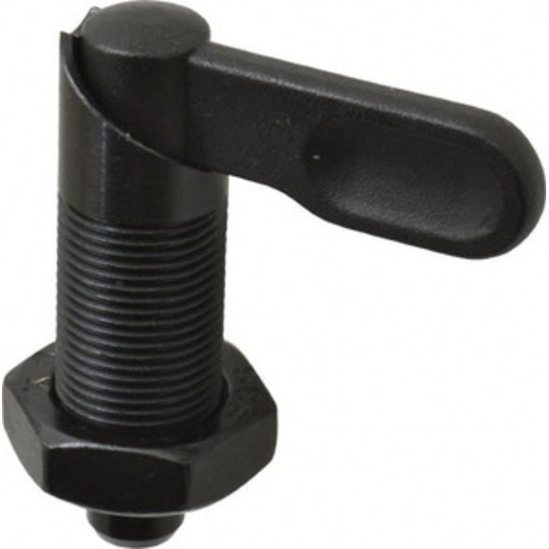 Gibraltar M20x1.5, 35mm Thread Length, Straight Cam Action Indexing Plunger 20mm Body Diam, 35mm Body Length, 50mm Handle Length, 12mm Plunger Projection CAMG-245-G – 88364013