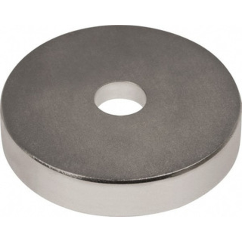 Mag-Mate 1 Long x 1 Diam x 1/8 High, 1 Mounting Hole, 20 Poles, Ring Neodymium Rare Earth Holding Magnet 16.6 Lb Average & 33.2 Lb Max Pull Force, 0.19 Mounting Hole, Through Hole Style, 180F Max Operating Temp CMP101912P2N42 – 92673839