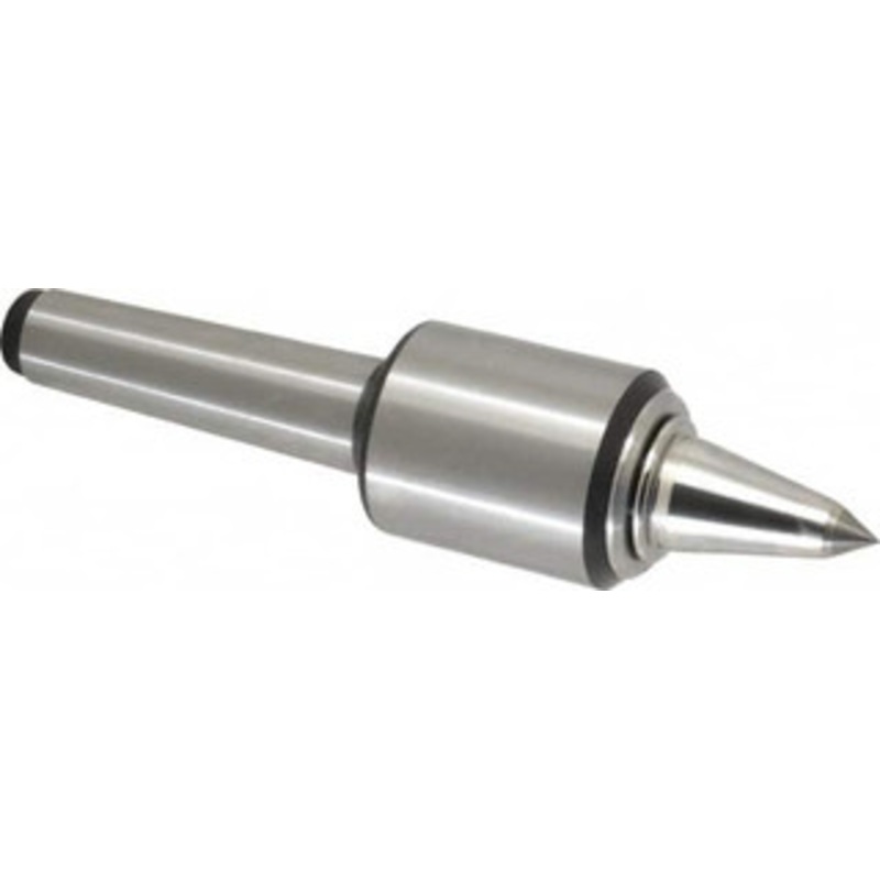Royal MT3 Taper Shank, 1.7 Head Diam 830 Lb Capacity Carbide Tipped Live Center 12,000 Max RPM, 2.12 Head Length, 7/8 Point Diam, 1-3/4 Point Len, 180 Lb Max Workpc, 7-23/32 OAL, 3/8 Tip Diam, Long Point 10693 – 00102632