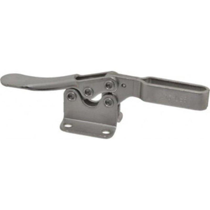 Destaco 200 Lb Holding Capacity, Horizontal Handle, Manual Hold Down Toggle Clamp 78 Handle Movement, 87 Bar Opening, U-Bar, Flanged Base, Electro-Plated Zinc, Stainless Steel 215-USS – 76988427