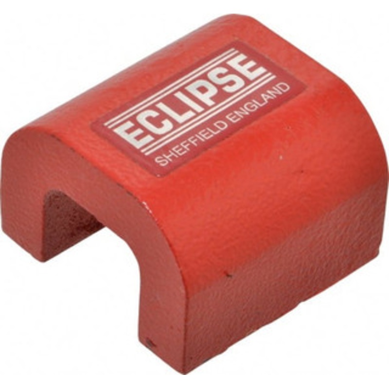 Eclipse Magnetics 0 Hole, 2-7/16 Overall Width, 2-3/8 Deep, 1-13/64 High, 76 Lb Average Pull Force, Alnico Power Magnets 14.28mm Pole Width, 550C Max Operating Temp, Grade 5 Alnico 817/MSC – 06570246