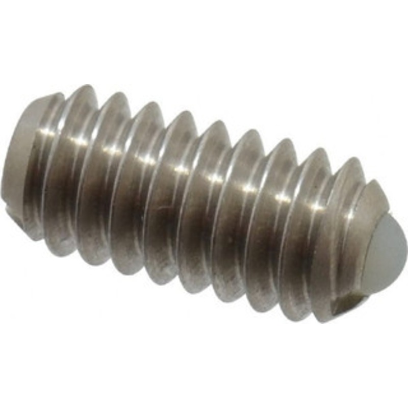 Gibraltar 1/4-20, 0.125 Ball Diam, 0.531 Body Length, 0.035 Max Ball Reach, Threaded Ball Plunger Stainless Steel Body, Nylon Ball, 2 Lb Initial End Force, 4 Lb Final End Force SSWN10-4BL-G – 06694327