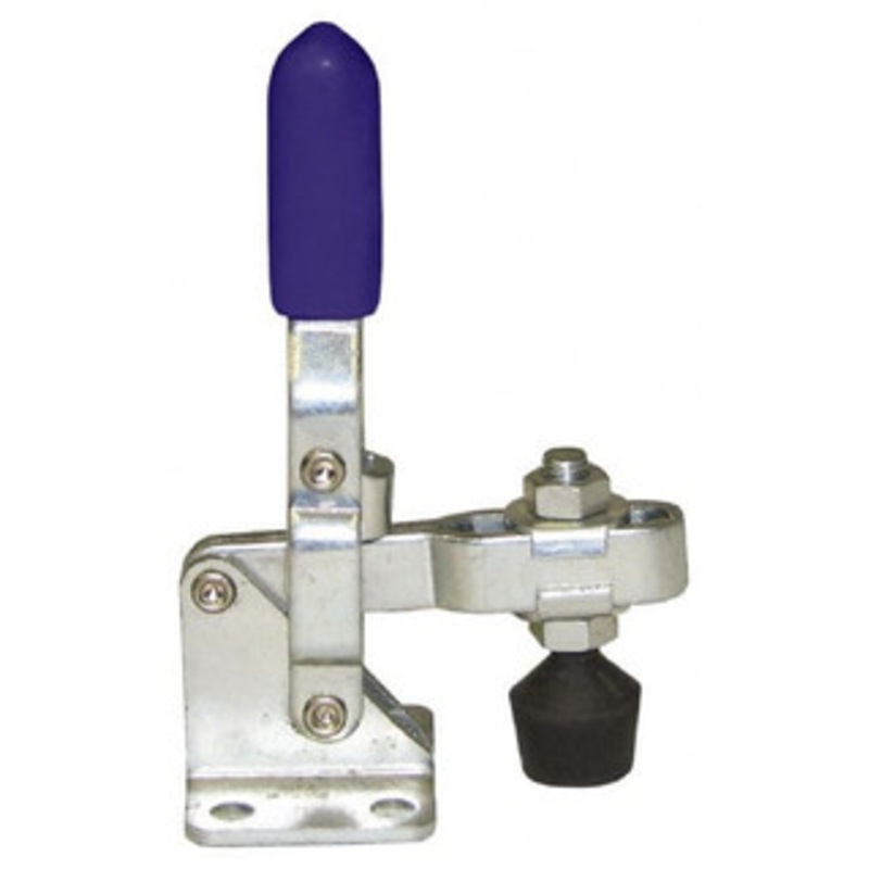 Gibraltar 100 Lb Holding Capacity, Vertical Handle, Manual Hold Down Toggle Clamp 60 Handle Movement, 110 Bar Opening, U-Bar, Flanged Base, Carbon Steel GIB-U-100-2 – 77864288