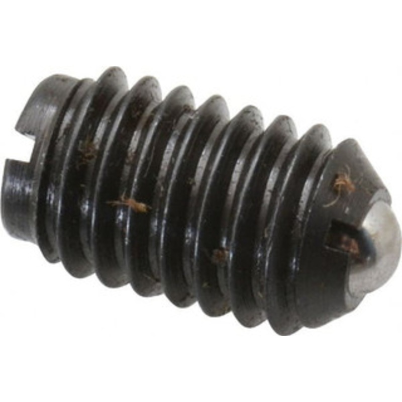 Gibraltar 3/8-16, 0.187 Ball Diam, 5/8 Body Length, 0.048 Max Ball Reach, Threaded Ball Plunger Steel Body, Steel Ball, 5 Lb Initial End Force, 10 Lb Final End Force 10015P-G – 65220121