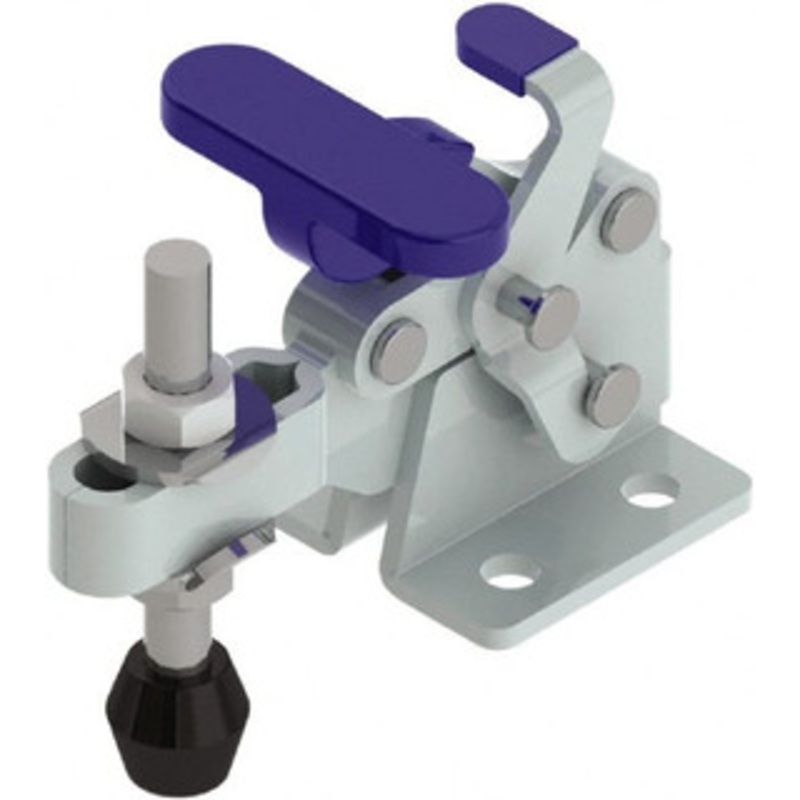 Gibraltar 350 Lb Holding Capacity, Horizontal Handle, Manual Hold Down Toggle Clamp 175 Handle Movement, 92 Bar Opening, U-Bar, Flanged Base, Zinc Plated, Steel GIB-U-307R – 61458055