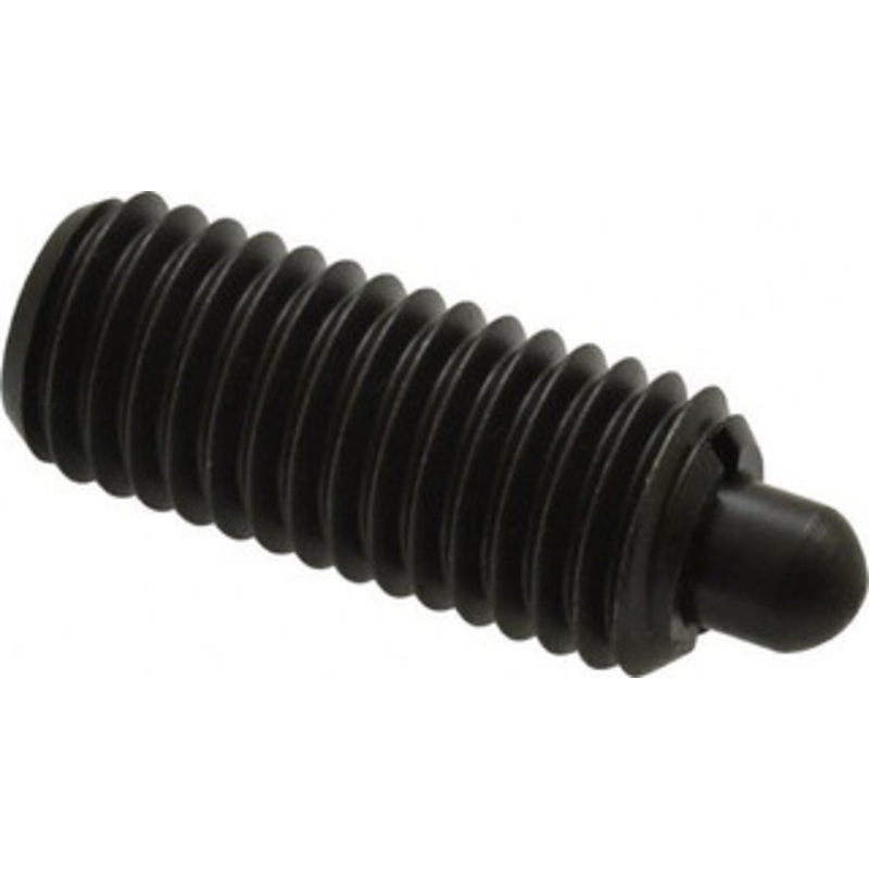 Gibraltar 5/8-11, 1-1/2 Thread Length, 5/16 Plunger Projection, Steel Threaded Spring Plunger 0.31 Max Plunger Diam, 1-1/2 Plunger Length, 10.5 Lb Init End Force, 25.5 Lb Final End Force SW10-10-G – 75468637