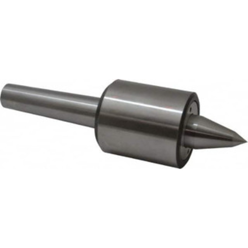 Riten MT4 Taper Shank, 2-7/8 Head Diam 9,000 Lb Capacity Live Center 5,500 Max RPM, 3-5/16 Head Length, 9/16 Point Diam, 2-1/16 Point Len, 1,700 Lb Max Workpc, Tracer Point 51904 – 00090183