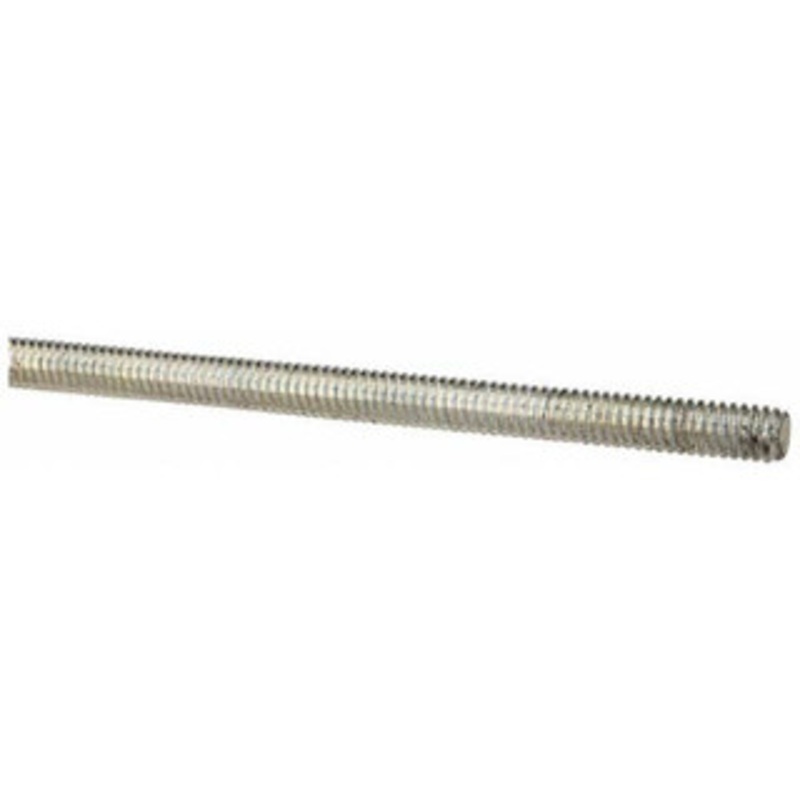 Value Collection #8-32 x 3 ft. Low Carbon Steel Threaded Rod Right Hand Thread, Zinc Plated Finish, UNC 03043 – 04352431