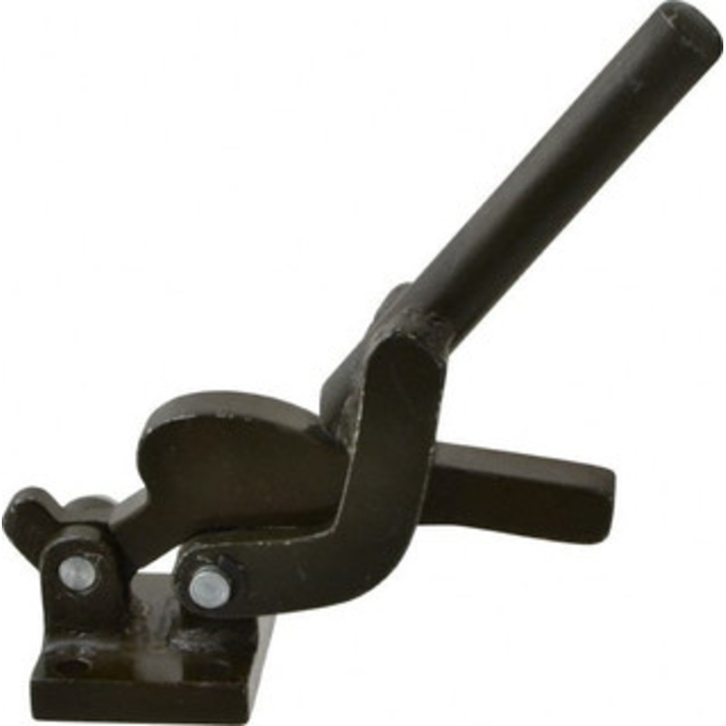 Gibraltar 1,000 Lb Holding Capacity, Vertical Handle, Manual Hold Down Toggle Clamp 95 Handle Movement, Solid Bar, Flanged Base GIB-U-#7-59 – 75135079