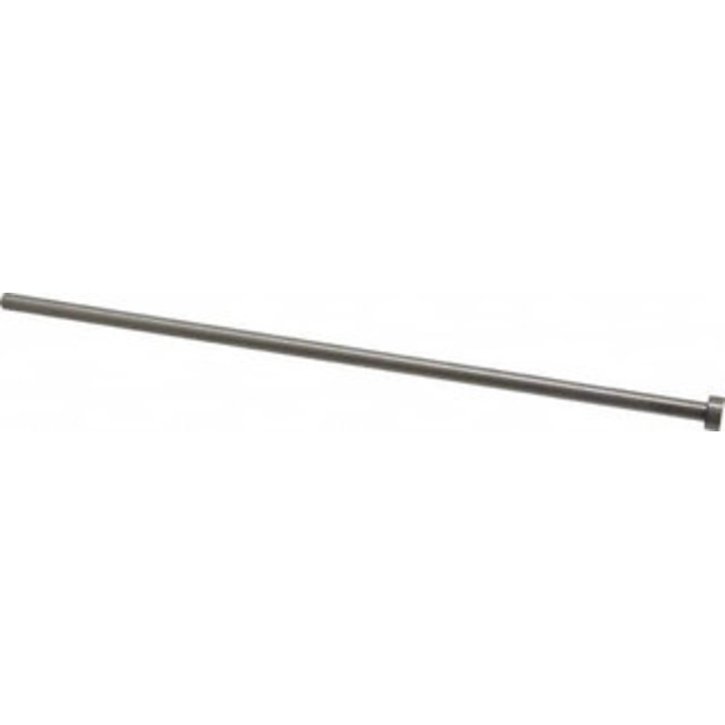 Gibraltar 1/4 Pin Diam, 7/16 Head Diam x 3/16 Head Height, 10 OAL, Straight Ejector Pin Steel, 9-13/16 Pin Length HEP3586-G – 85929941