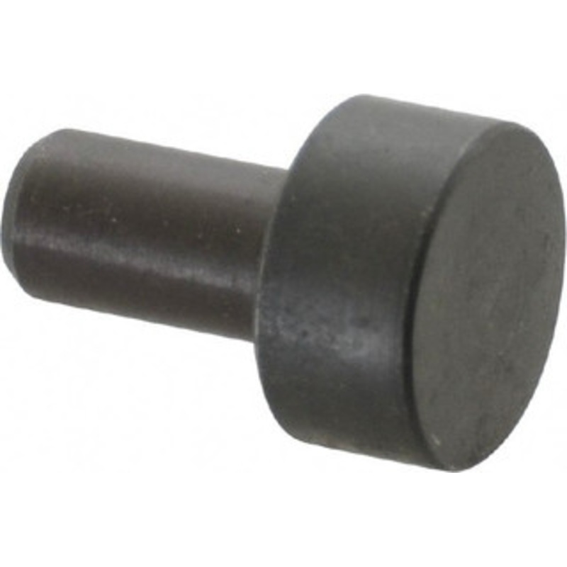 Gibraltar 23/32 OAL, 1/4 Head Height, 1/2 OD, 52100 Steel, Unground, Press Fit Rest Button Black Oxide Coating, 1/4 Pin Diam 09663105 – 09663105