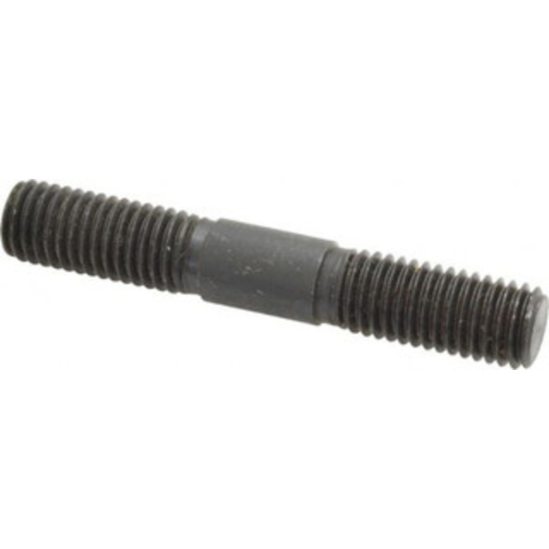Gibraltar 5/8-11 4 OAL Equal Double Threaded Stud Alloy Steel, Black Oxide Finish, 1-9/16 Equal Thread Length 74363607 – 74363607