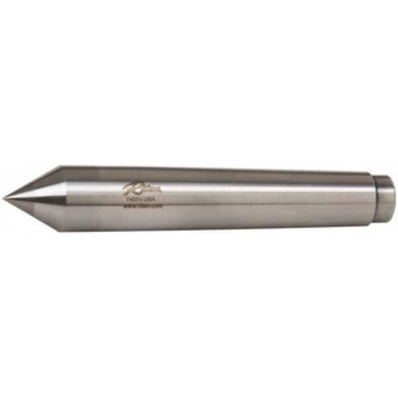 Riten 0.72 Head Diam, Carbide-Tipped Steel Standard Point Half Dead Center B&S 7 Brown & Sharpe Taper, 0.72 Point Diam, 1-1/8 Point Length, 4-3/8 OAL 74074 – 99219461