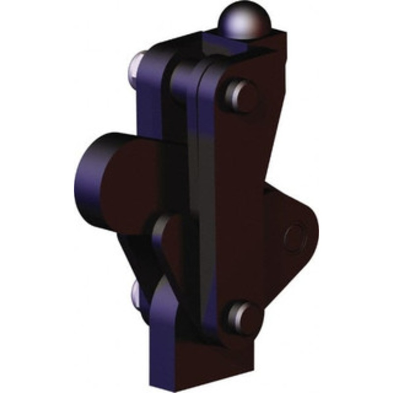 Destaco 5,058 Lb Holding Capacity, Vertical Handle, Manual Hold Down Toggle Clamp 200 Bar Opening, Weldable Base, Oxide Finish, Forged Alloy Steel 506-MB – 85815926