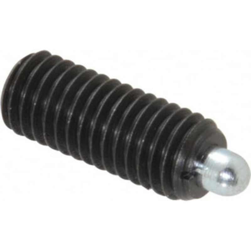 Gibraltar 1/2-13, 1-1/4 Thread Length, 1/4 Plunger Projection, Steel Threaded Spring Plunger 1/4 Max Plunger Diam, 1-1/4 Plunger Length, 2.7 Lb Init End Force, 9.3 Lb Final End Force SW10-8A-PT-G – 75468629
