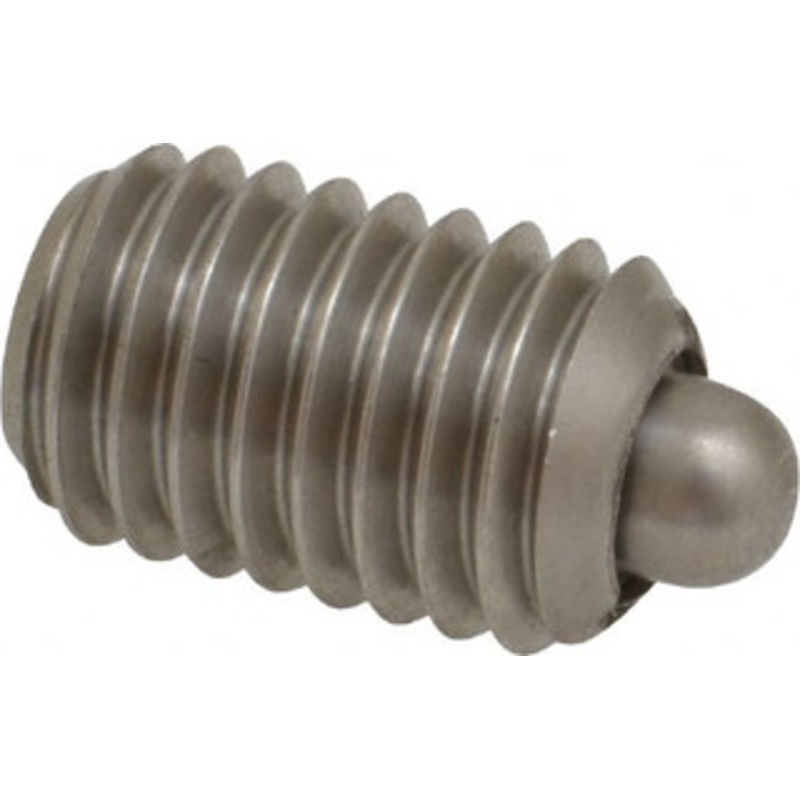 Gibraltar 1/2-13, 3/4 Thread Length, 0.151 Plunger Projection, Stainless Steel Threaded Spring Plunger 1/4 Max Plunger Diam, 0.75 Plunger Length, 5 Lb Init End Force, 28.5 Lb Final End Force SSW10-8S-G – 73260333