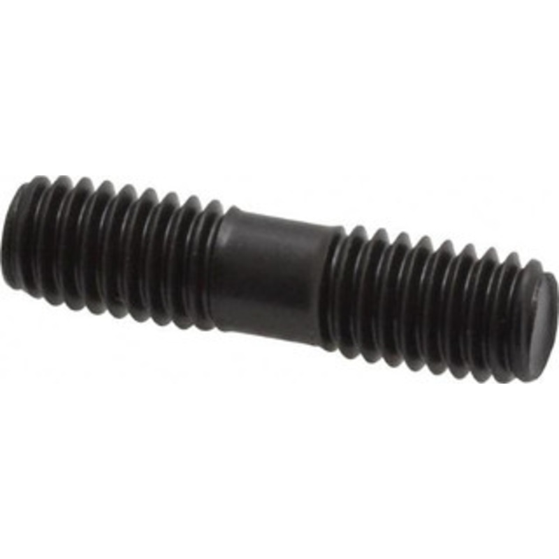 Gibraltar 3/8-16 1-1/2 OAL Equal Double Threaded Stud Alloy Steel, Black Oxide Finish, 1/2 Equal Thread Length 40501G – 74473471
