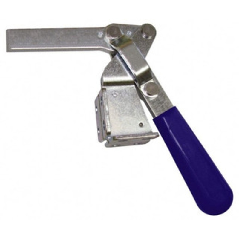 Gibraltar 375 Lb Holding Capacity, Vertical Handle, Manual Hold Down Toggle Clamp 60 Handle Movement, 185 Bar Opening, Solid Bar, Flanged Base, Carbon Steel GIB-U-317-15-S – 77864577