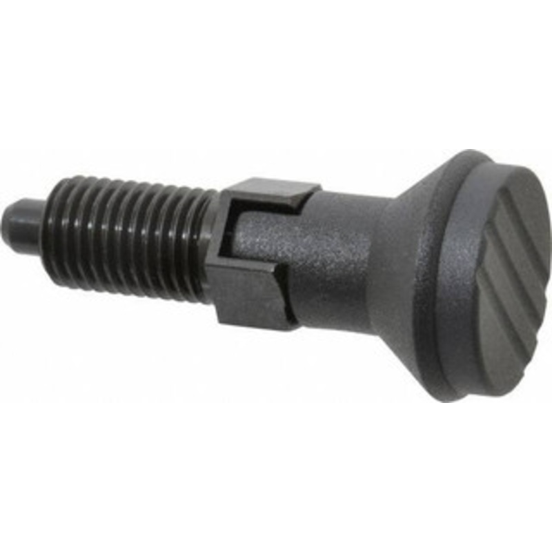 Gibraltar M12x1.5, 17mm Thread Length, 6mm Plunger Diam, Lockout Knob Handle Indexing Plunger Plunger Style C, 20mm Body Length, 56mm OAL, Steel IPG-102-G – 87863031