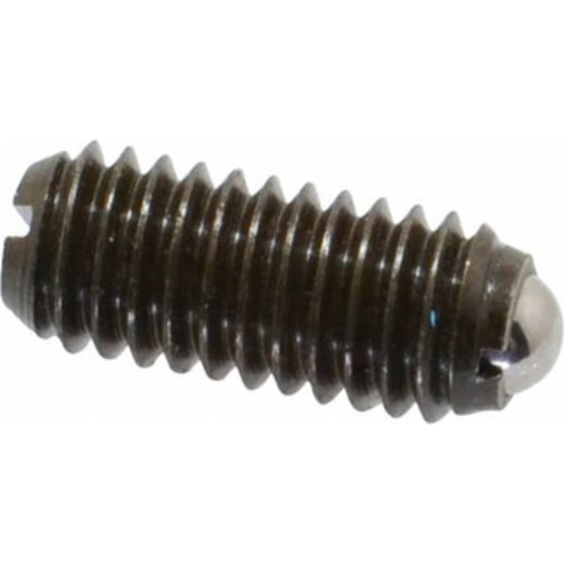 Gibraltar M6x1.0, 3.5mm Ball Diam, 14mm Body Length, 1mm Max Ball Reach, Threaded Ball Plunger Steel Body, Steel Ball, 2.02 Lb Initial End Force, 2.92 Lb Final End Force MSW10-4B-G – 06693519