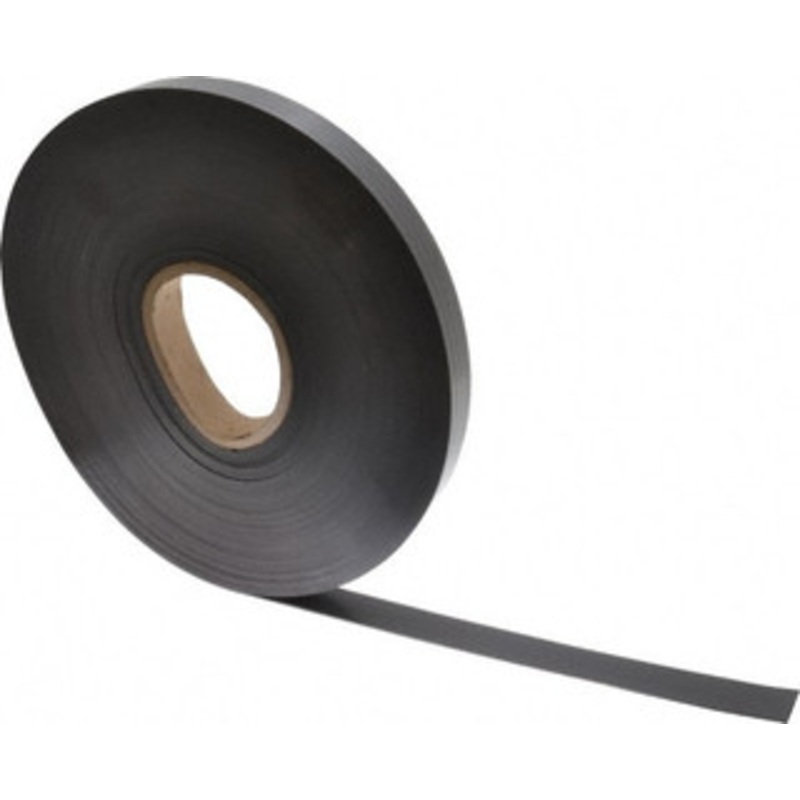 Mag-Mate 100 ft. Long x 1 Wide x 1/16 Thick Flexible Magnetic Strip 12 Lb Max Pull Force, 6 Linear Ft/Lb Magnetic Pull Force, Plain Back MRN060X0100X100 – 00265116