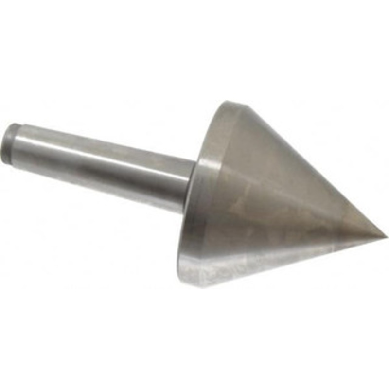 Royal MT4 Taper Shank, 4-5/32 Head Diam 3,180 Lb Capacity Live Center 4,500 Max RPM, 4-1/8 Head Length, 1-1/4 Point Diam, 4-1/8 Point Len, 630 Lb Max Workpc, 8-11/16 OAL, Pipe Nose Point 10704 – 00100248