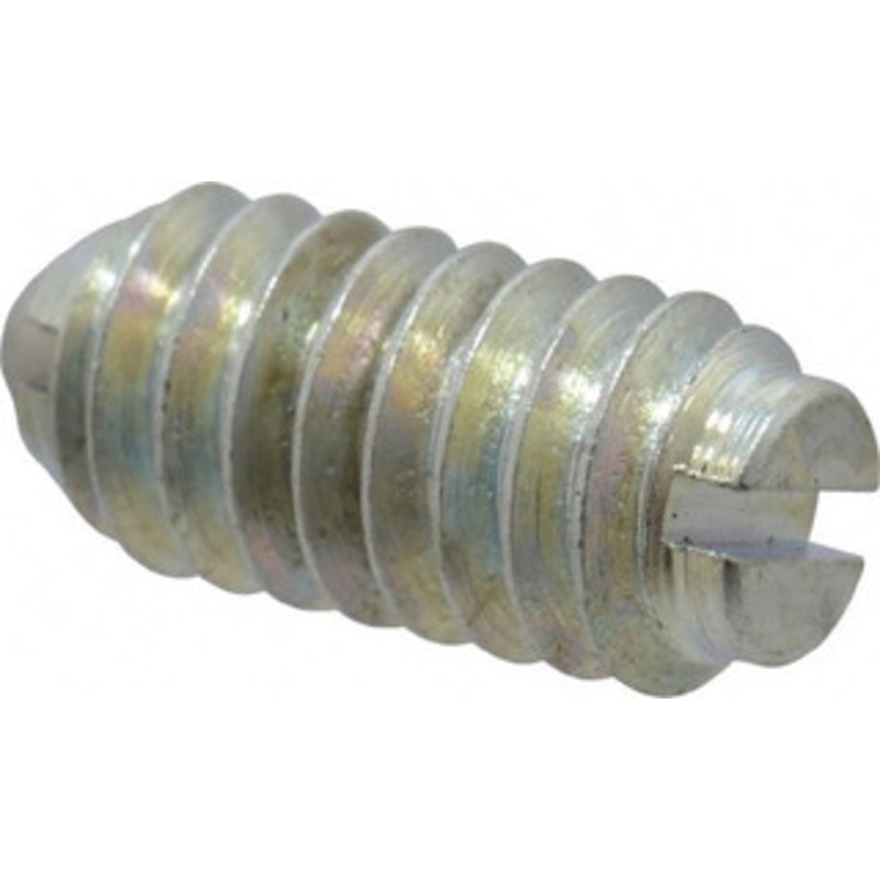 Gibraltar 1/4-20, 0.125 Ball Diam, 17/32 Body Length, 0.035 Max Ball Reach, Threaded Ball Plunger Steel Body, Steel Ball, 2 Lb Initial End Force, 4 Lb Final End Force 10008P-G – 65219867