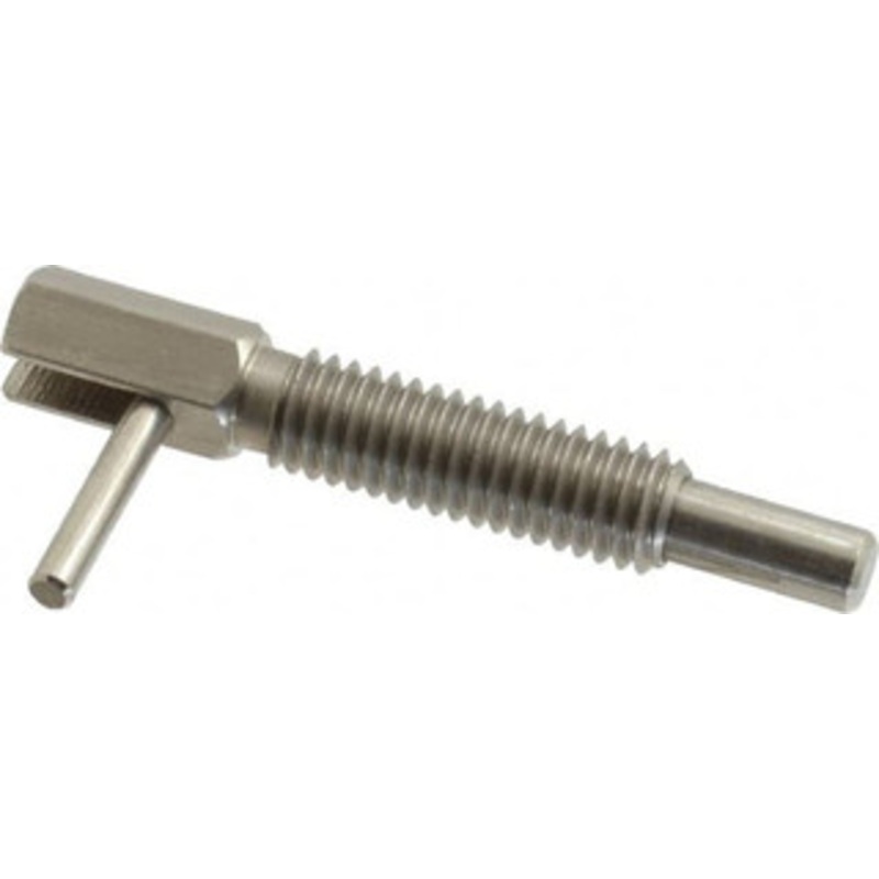 Gibraltar 3/8-16, 1.18 Thread Length, 1/4 Plunger Diam, 0.75 Lb Init to 3.75 Lb Final End Force, Stainless Steel Locking L Handle Plunger 2 Body Length, 1.31 Length Under Head, 0.56 Plunger Projection LLS-3-G – 64168701