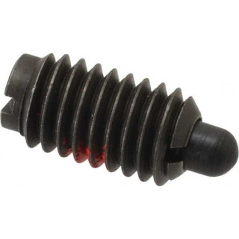 Gibraltar 3/8-16, 11/16 Thread Length, 3/16 Plunger Projection, Steel Threaded Spring Plunger 0.186 Max Plunger Diam, 1 Lb Init End Force, 12 Lb Final End Force SW10-6FS-PT-G – 05588330