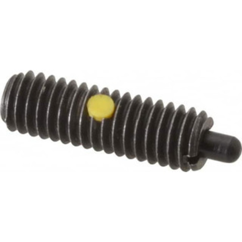 Gibraltar 5/16-18, 1 Thread Length, 3/16 Plunger Projection, Steel Threaded Spring Plunger 0.135 Max Plunger Diam, 1 Plunger Length, 1.5 Lb Init End Force, 4.5 Lb Final End Force SW10-5A-PT-G – 75468546