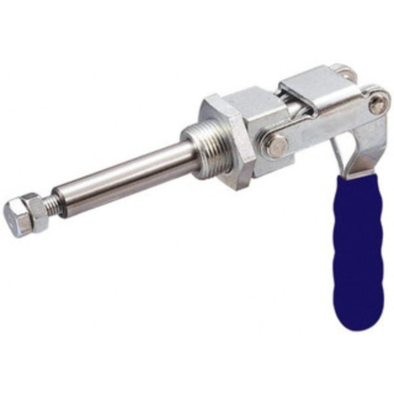 Gibraltar 699.16 Lb Load Capacity, Mounting Plate Base, Stainless Steel, Standard Straight Line Action Clamp 0.62 Plunger Diam, Straight Handle GIB-PP-624SS – 75134916