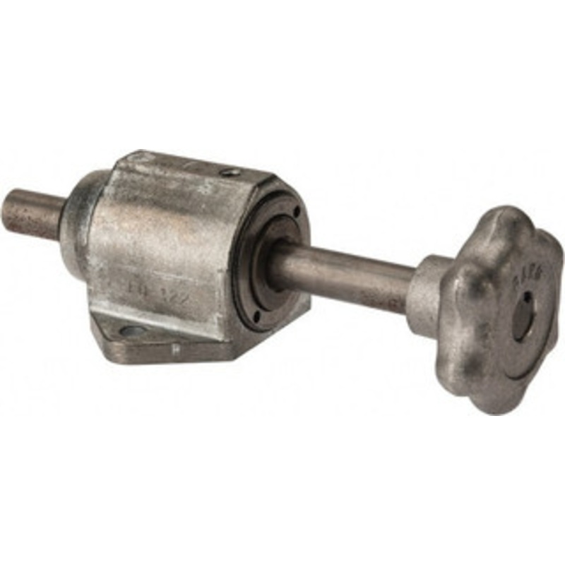 Destaco 3,000 N Capacity, M6 Plunger, 12mm Plunger Diam, Foot Mt, One Hand, Hand Wheel Actuation, Variable Stroke Straight Line Action Clamp 45mm Max Rapid Stroke, 3mm Max Clamping Stroke, 6.5mm Mt Hole Diam FO-122/45 – 64825672