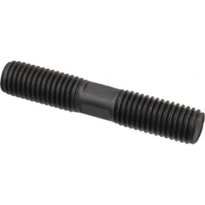 Gibraltar 5/8-11 3-1/2 OAL Equal Double Threaded Stud Alloy Steel, Black Oxide Finish, 1-3/8 Equal Thread Length 40805G – 74473794