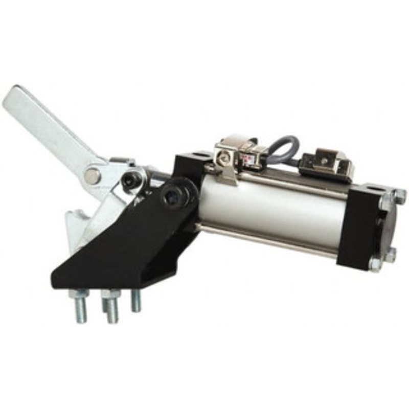 Gibraltar 500 Lb Inner Hold Capacity, Vert Mount, Air Power Hold-Down Toggle Clamp 1/8 NPT Port, 92 Bar Opening, 1.38 Height Under Bar GIB-AC12130ASMR – 77863587