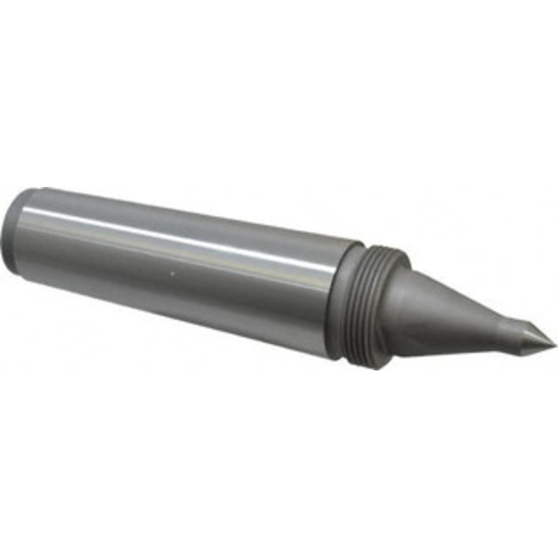Royal 1.748 Head Diam, Hardened Steel Long Point Solid Dead Center 5MT Morse Taper, 1/2 Point Diam, 0.81 Point Length, 8-7/16 OAL 11532 – 00100750