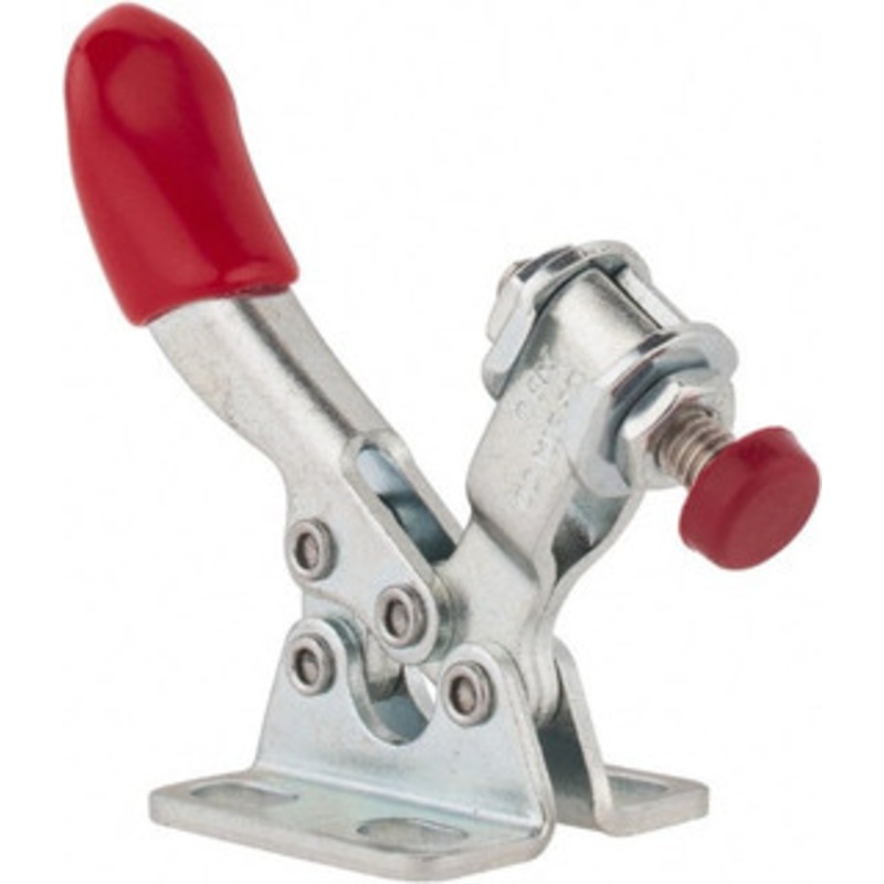 Destaco 60 Lb Holding Capacity, Horizontal Handle, Manual Hold Down Toggle Clamp 80 Handle Movement, 90 Bar Opening, U-Bar, Flanged Base, Electro-Plated Zinc, Carbon Steel 205-U – 76988104