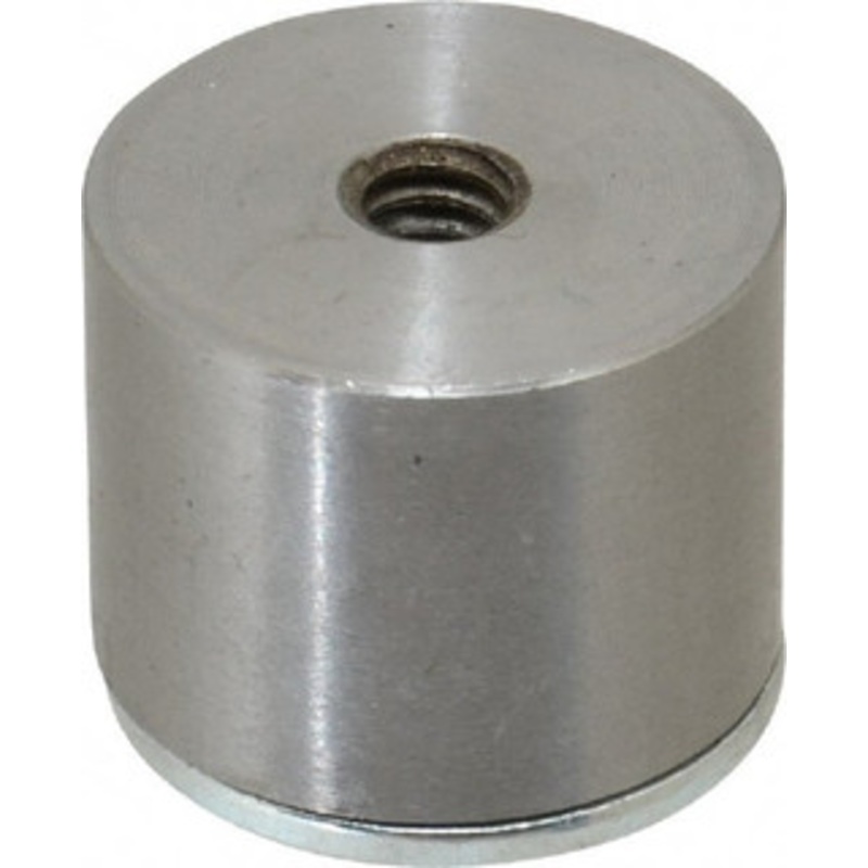 Eclipse Magnetics 1 Diam, 1/4-20 Thread, 7 Lb Average Pull Force, Alnico Pot Magnets 220C Max Operating Temp, 3/4 High M19185/MSC – 04891479