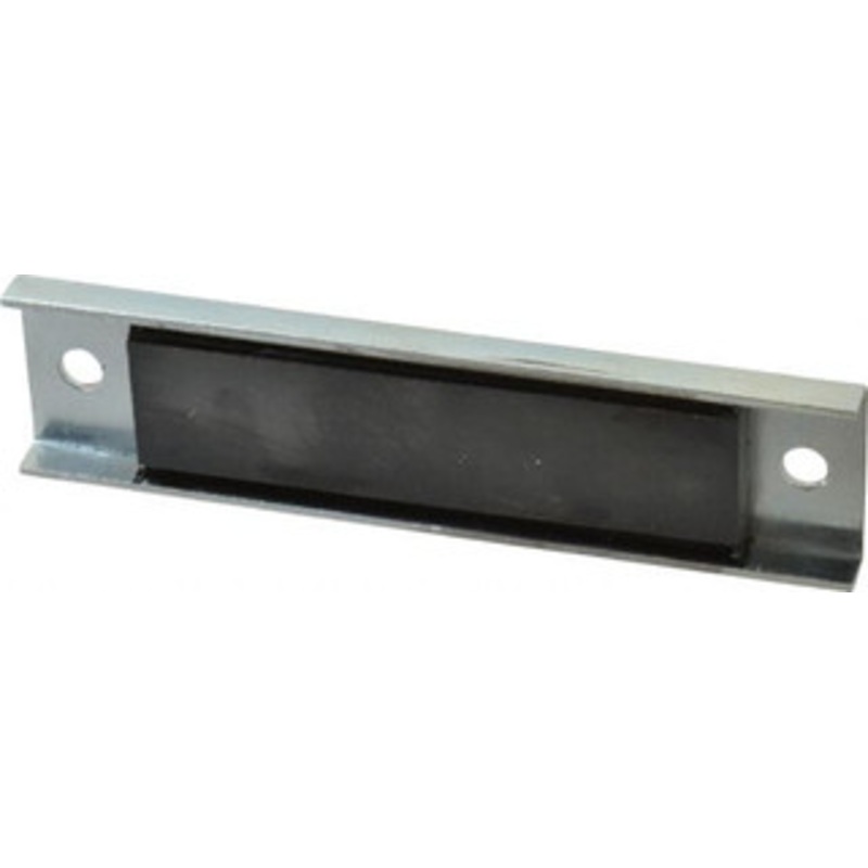 Eclipse Magnetics 28 Max Pull Force Lb, 5-1/2 Long x 1-3/8 Wide x 3/8 Thick, Rectangular Channel, Ceramic Fixture Magnet 212F Max Operating Temp, 0.01 Mounting Hole Diam, Stainless Steel Housing E660/MSC – 64826126