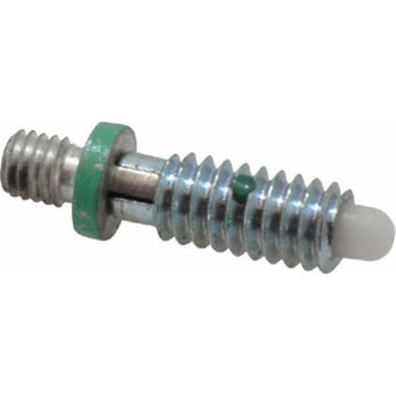 Gibraltar 1/4-20, 1/2 Thread Length, 0.144 Max Plunger Diam, 0.5 Lb Init to 1.5 Lb Final End Force, Locking Knob Handle Plunger Knobless Threaded Stud, 5/8 Length Under Head/Shoulder, 1/8 Plunger Projection 34244 – 80381072