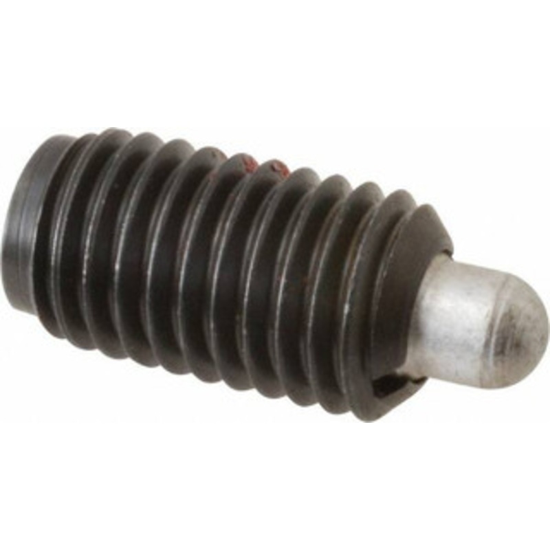 Gibraltar 5/8-11, 1-1/8 Thread Length, 5/16 Plunger Projection, Steel Threaded Spring Plunger 0.31 Max Plunger Diam, 2 Lb Init End Force, 10.5 Lb Final End Force SW10-10AFS-PT-G – 05588512