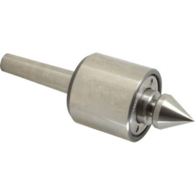 Riten MT2 Taper Shank, 2-1/8 Head Diam Live Center 5,000 Max RPM, 2 Head Length, 1 Point Diam, 1/4 Point Len, 100 Lb Max Workpc, 2 OAL, Male Point 49102 – 90936725