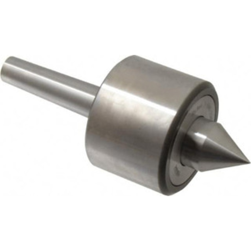 Riten MT2 Taper Shank, 2-3/8 Head Diam 4,480 Lb Capacity Live Center 4,000 Max RPM, 1-3/4 Head Length, 1 Point Diam, 1-1/4 Point Len, 440 Lb Max Workpc, 5.786 OAL, 1-1/4 Long Tip, Standard Point 48602 – 00620542