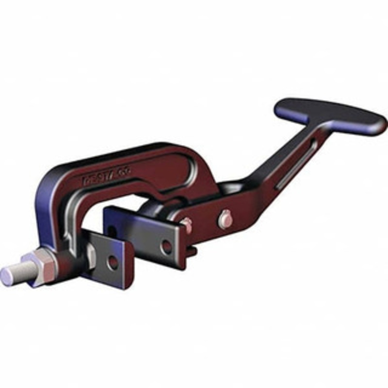 Destaco 2,102 Lb Capacity, Horizontal, Carbon Steel Pull Action Latch Clamp 0.47 Drawing Movement, 9-1/2 OAL, Whale Tail Handle 353-65 – 86327285