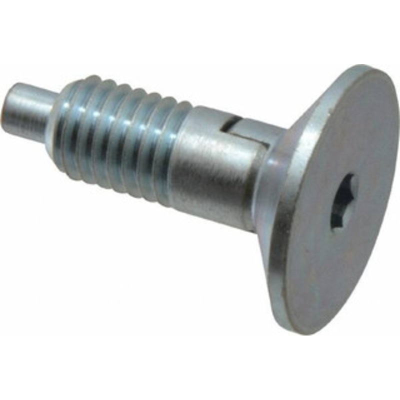 Gibraltar 1/2-13, 0.65 Thread Length, 1/4 Max Plunger Diam, 1 Lb Init to 10 Lb Final End Force, Locking Knob Handle Plunger Countersunk Knob, 1/4 Plunger Projection HDLS-4-G – 04455945